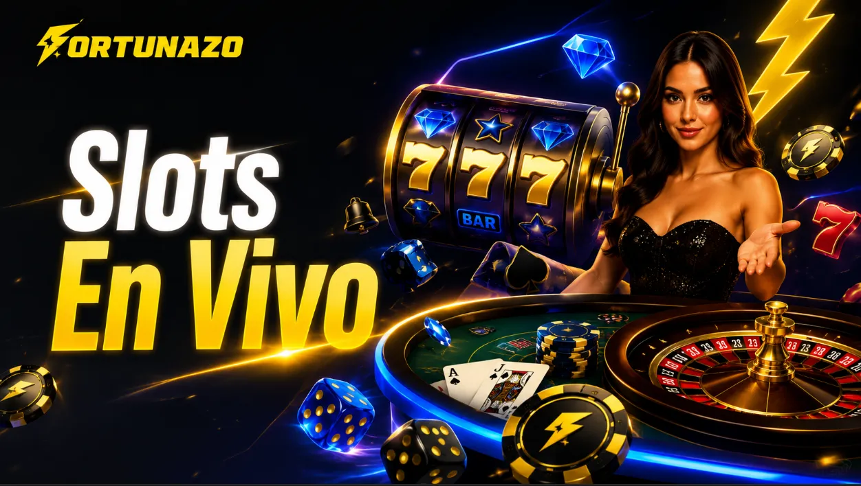 Juegos de Fortunazo Casino con slots y mesas en vivo